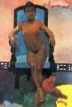 Aita Tamari vahina Judith te Parari Annah the Javanese Paul Gauguin impressionism nude